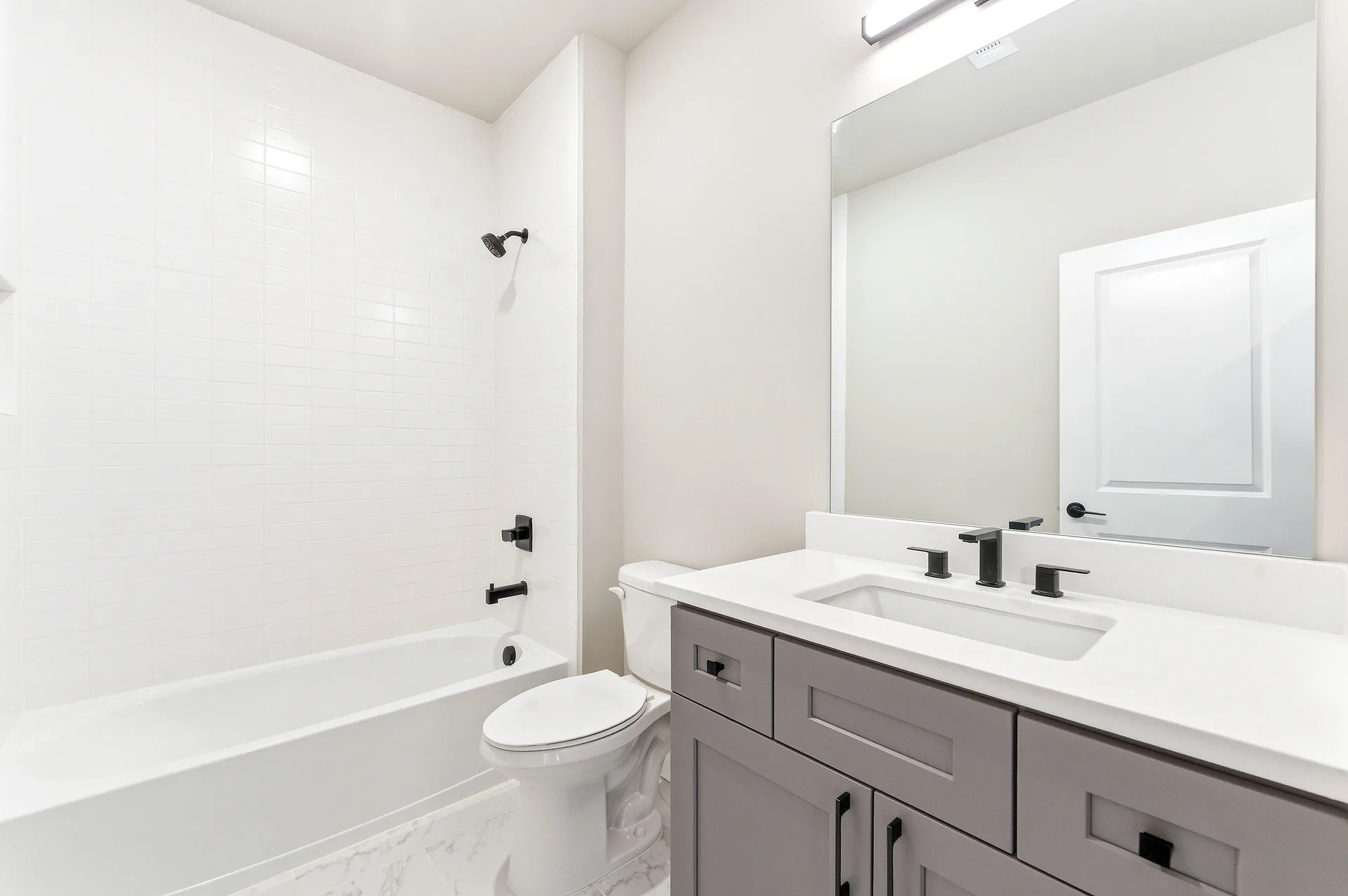 Tub and shower combo