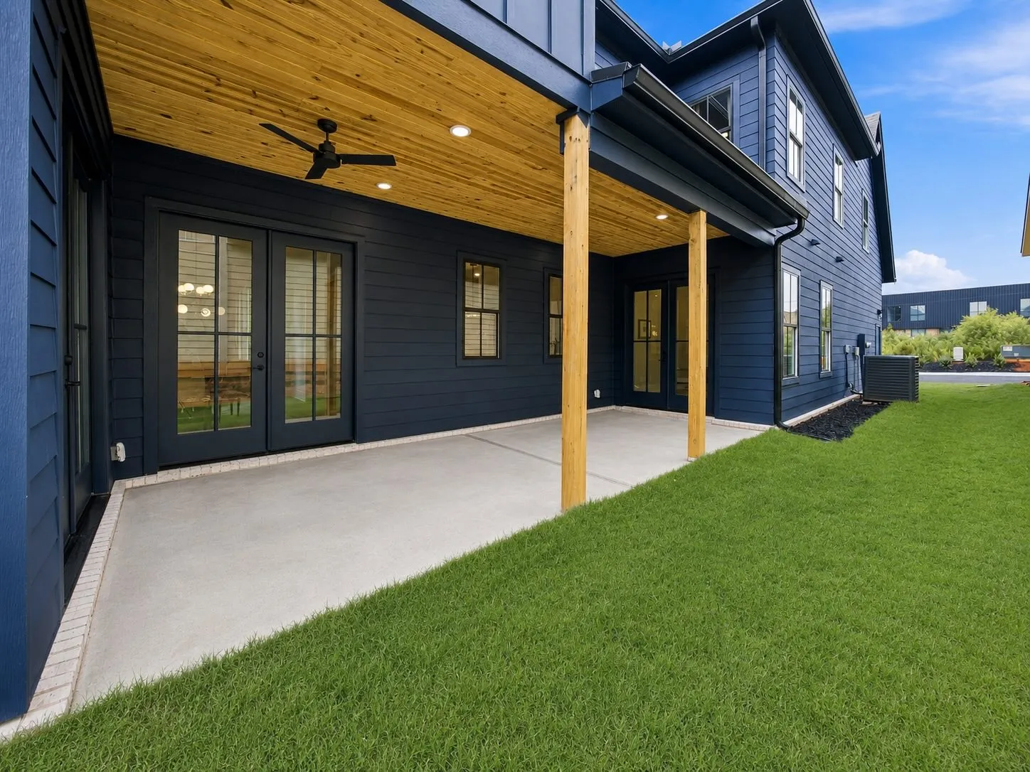Exterior — covered back patio